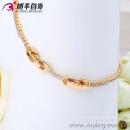 73522-Xuping Jewelry Fashion 18K pulsera de mujer chapada en oro